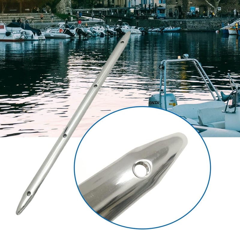 asdmm Boat Rub Strakes - Marine Stainless Steel Line Rub Strakes Protection, Sailboat Yacht RV Accessories, 2 PCS - Image 4